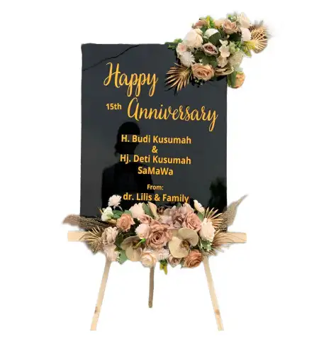 Papan Bunga Akrilik Gayamsari